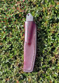 Image 1 of How Now Brown Cow - READY TO SHIP!!!  Kizer Mini Harpoon Pocket Sheath 