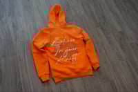 Image 2 of Orange "11:11" Zip-Up Jacket