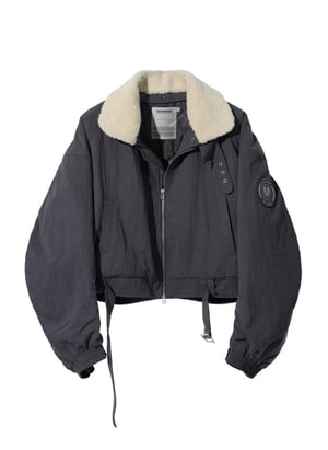 Image of EQUALNEAR - Heartcore Bomber Jacket (Grey)