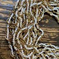 Image 11 of Miriam Haskell -Esque Faux Pearl Gold Necklace