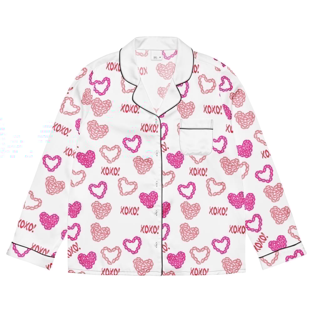 Image of XOXO! Pajama Shirt - Long Sleeve