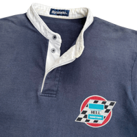 Image 2 of 90’s Hysteric Glamour “Hell Hometown” Polo - M
