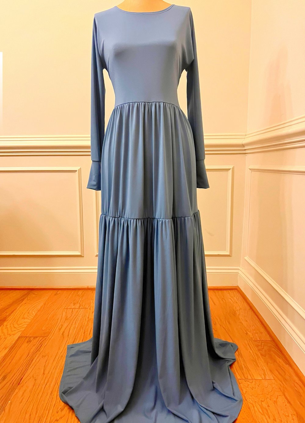 Image of Slate Blue Tier Garment 