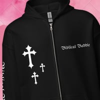 Image 1 of Biblical Baddie ™ Zip Up Hoodie (Jacket)