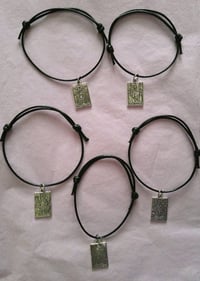 Image 2 of Tarot Card Adjustable Charm Bracelet