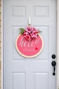 Image 5 of Valentine Round Door Hanger