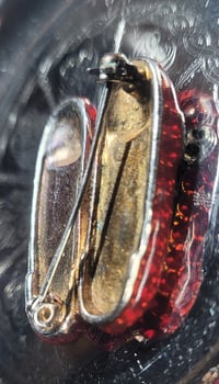 Image 4 of Dorthy's Ruby Red Slippers Pin