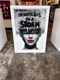 Storm Artist Proof A1 Print Framed 