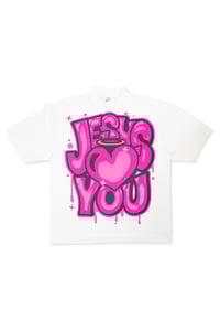 Jesus loves You Tee (Pink)