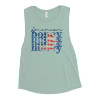 Image 3 of American Honey Ladies’ Muscle Tank from PatriotsCo