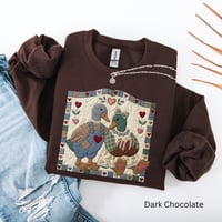 Image 1 of Duck Quilt Crewneck