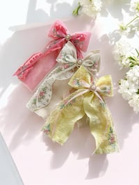 Image 2 of Summer Collection Sand Vintage Bow