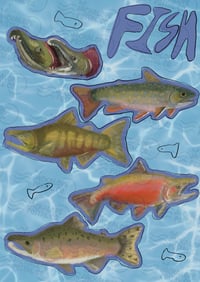 Fish Sticker Sheet