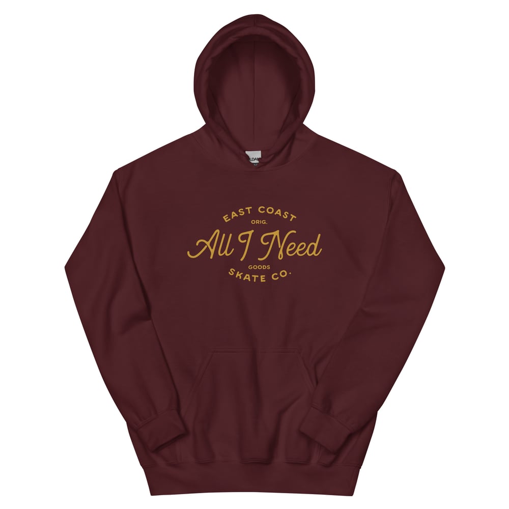 Script pullover hoodie
