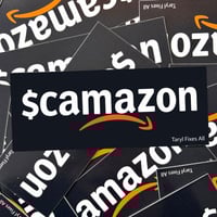 Image 1 of NEW! $camazon Stickers!!! 