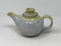 Image 4 of Yellow and White Glazed Small Tea Pot