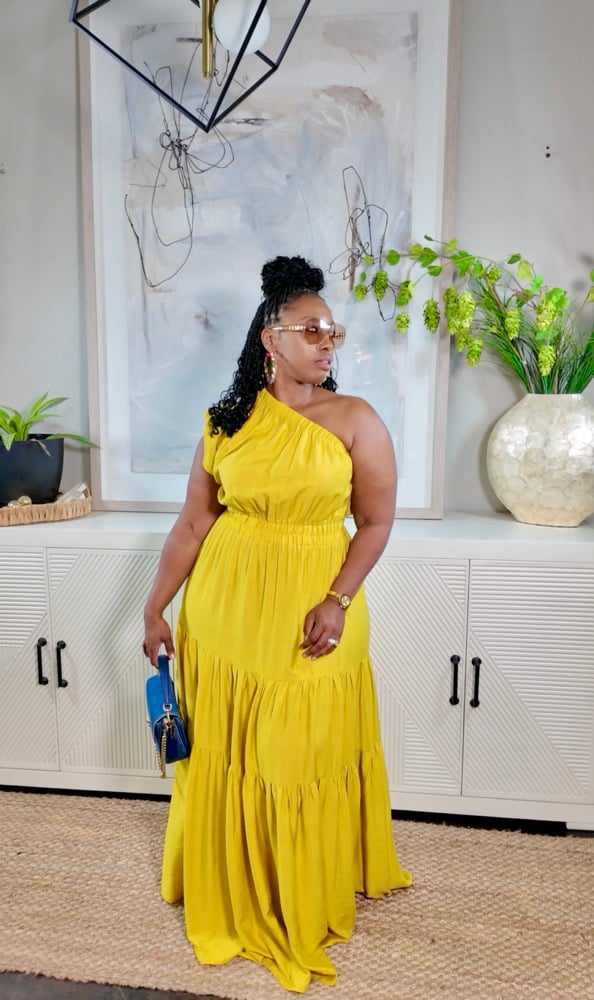 Image of The A’mour Maxi Dress (Citrus) 