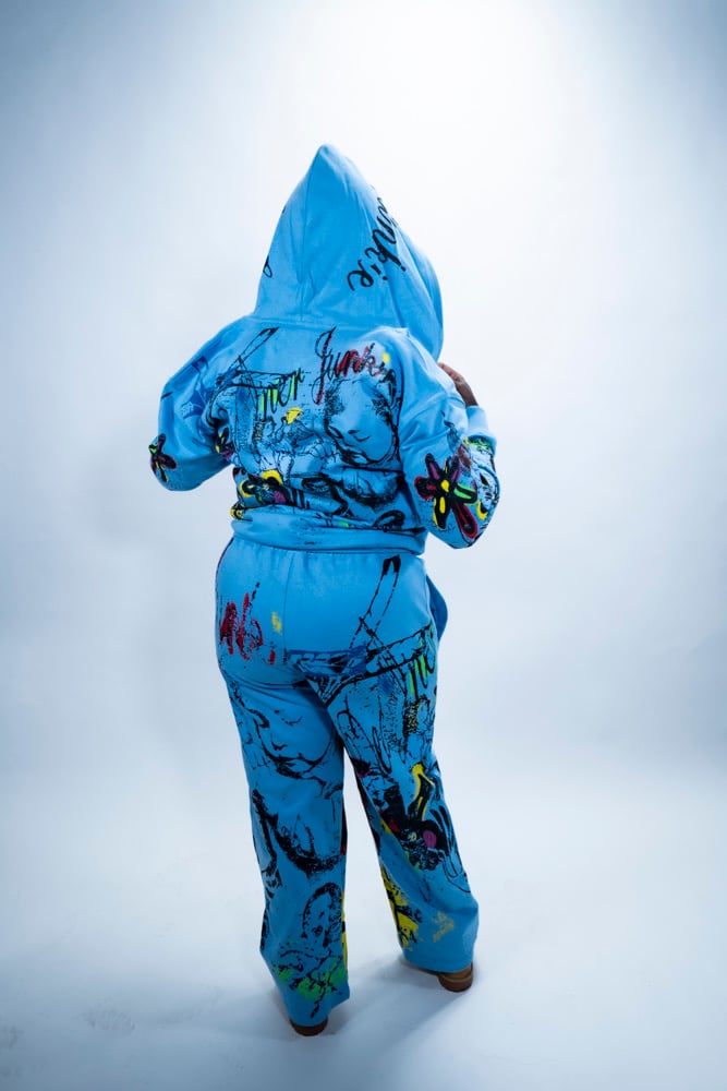 Image of DJA Graffiti Sweat Suit