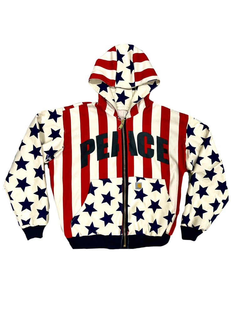 Image of ‘Peace’ Canvas Work Jacket 