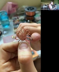 Image 6 of Pre-Recorded Flower Earring Making Class