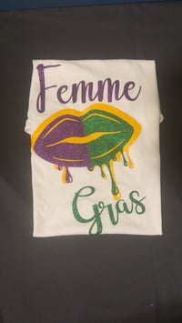 Image 2 of Femme Mardi Gras Shirt