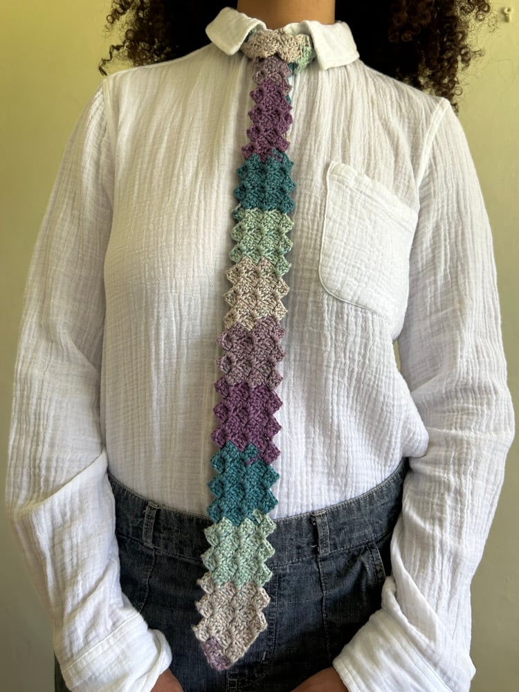 Image of ✧Galaxy Necktie (64½ In)