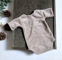 Image 3 of Newborn boy bodysuit for photoshoot | Ron | neutral beige