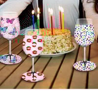 Image 4 of Wine Glass Sleeve and Base Cover Set