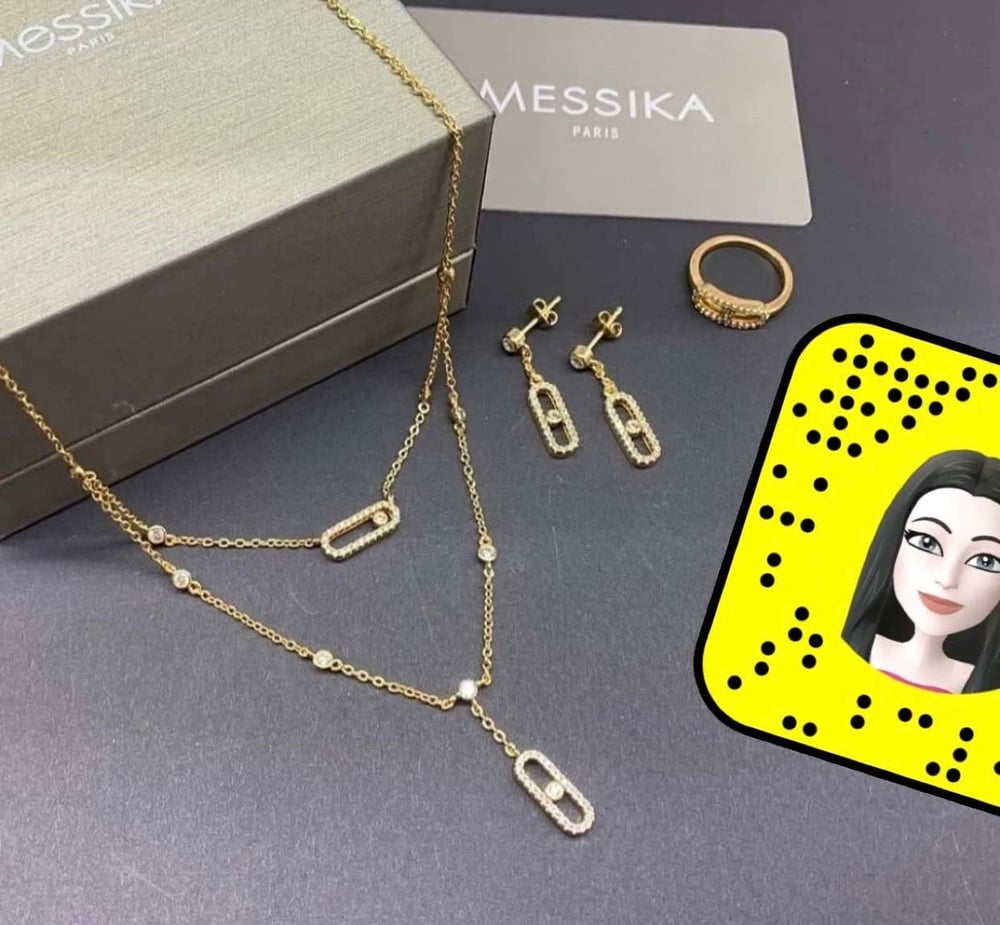 MESSIKA 18 GOLD PLATED 2 LAYERS JEWELRY (GOLD)