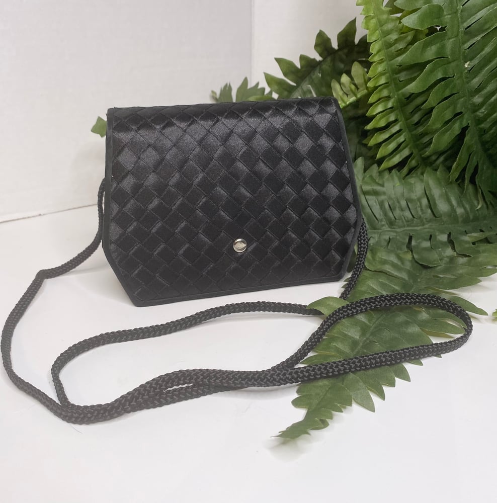 Image of Black cross body bag