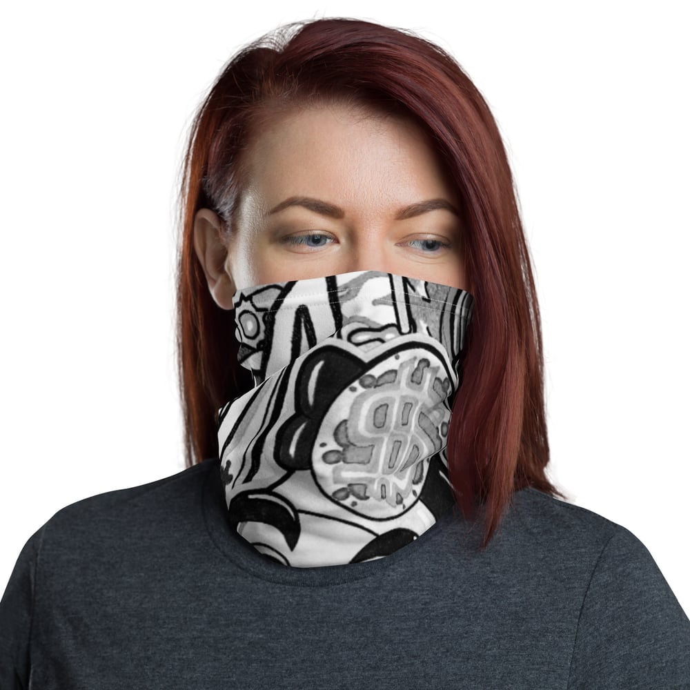 Dr. DMT Collage Neck Gaiter