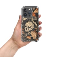 Image 11 of Goblincore Skull and Mushroom Grunge/Punk Clear Case for iPhone®