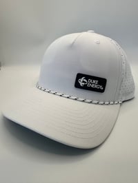 White performance gray rubber patch 
