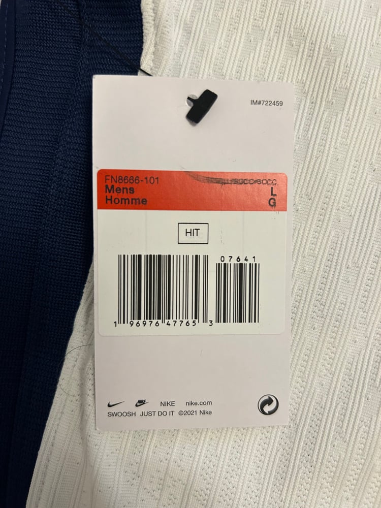 Image of PRE ORDER: Tottenham Hotspur “VAN DE VEN 37” Vaporknit 2024/25 Home Europa Final Shirt,  (L)