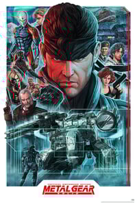 Image 1 of Metal Gear Solid (16x24” Exclusive – Now In Stock!)