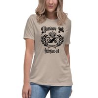 Image 13 of Marlowe Ink Logo Women's Relaxed T-Shirt