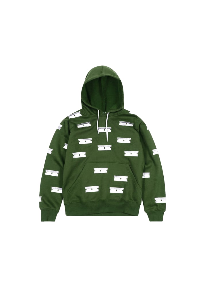 RAZOR BLADE (ARMY GREEN) | publichousingskateteam