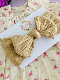 Image 2 of Latte cable headwrap 