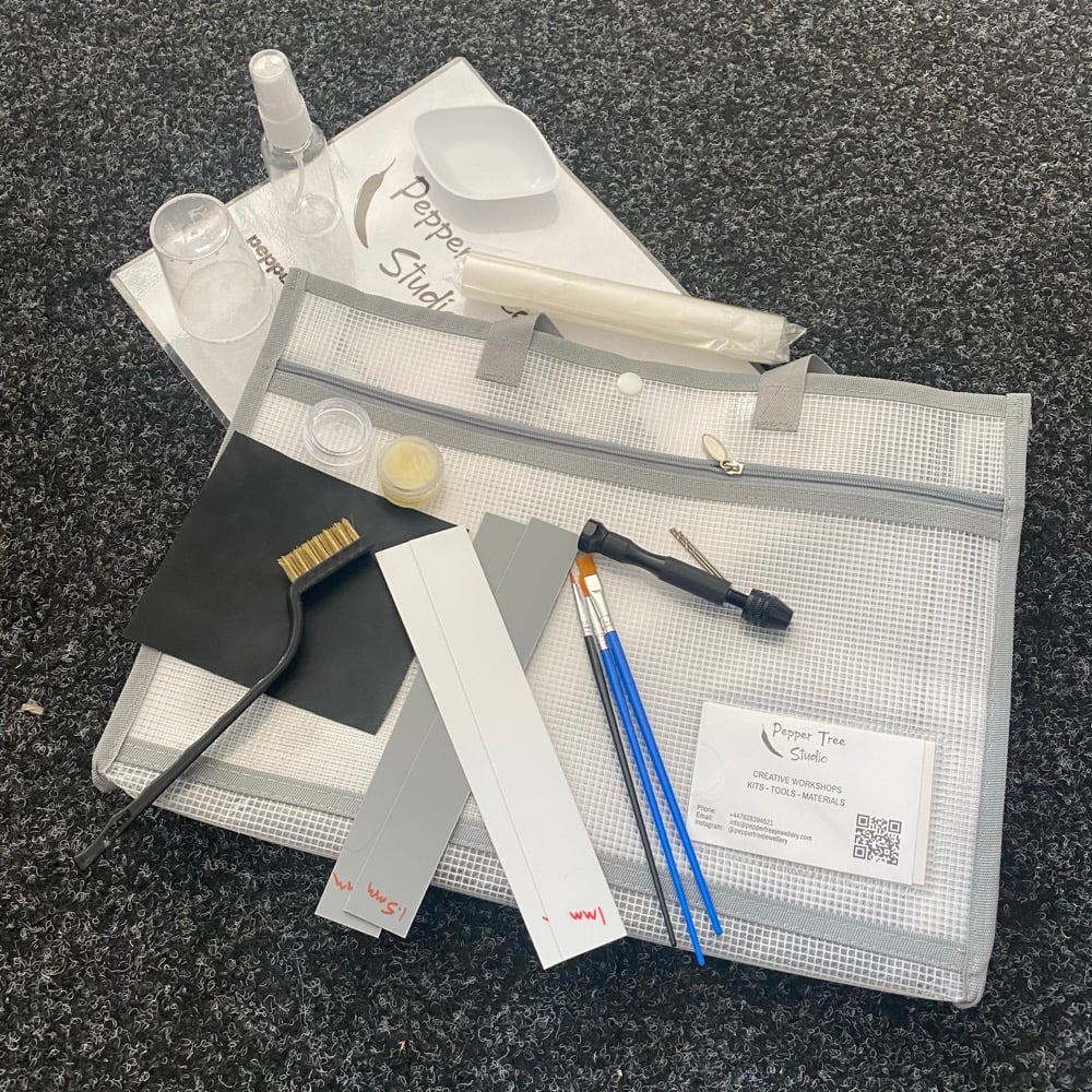 Image of Silver Clay Starter Tool Kit