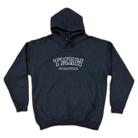 Tmrw Varsity Hoodie - Smoke