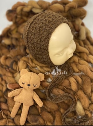 Image of Brown Teddy Set