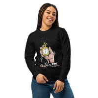 Image 5 of Women HEALING PROCESS Garment-dyed heavyweight long-sleeve shirt