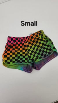 Image 1 of Rainbow Cheer Shorts