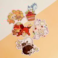 Pkmn Pastry Stickers