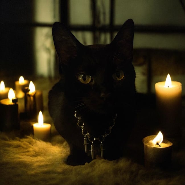 3 of Swords Pet Collar