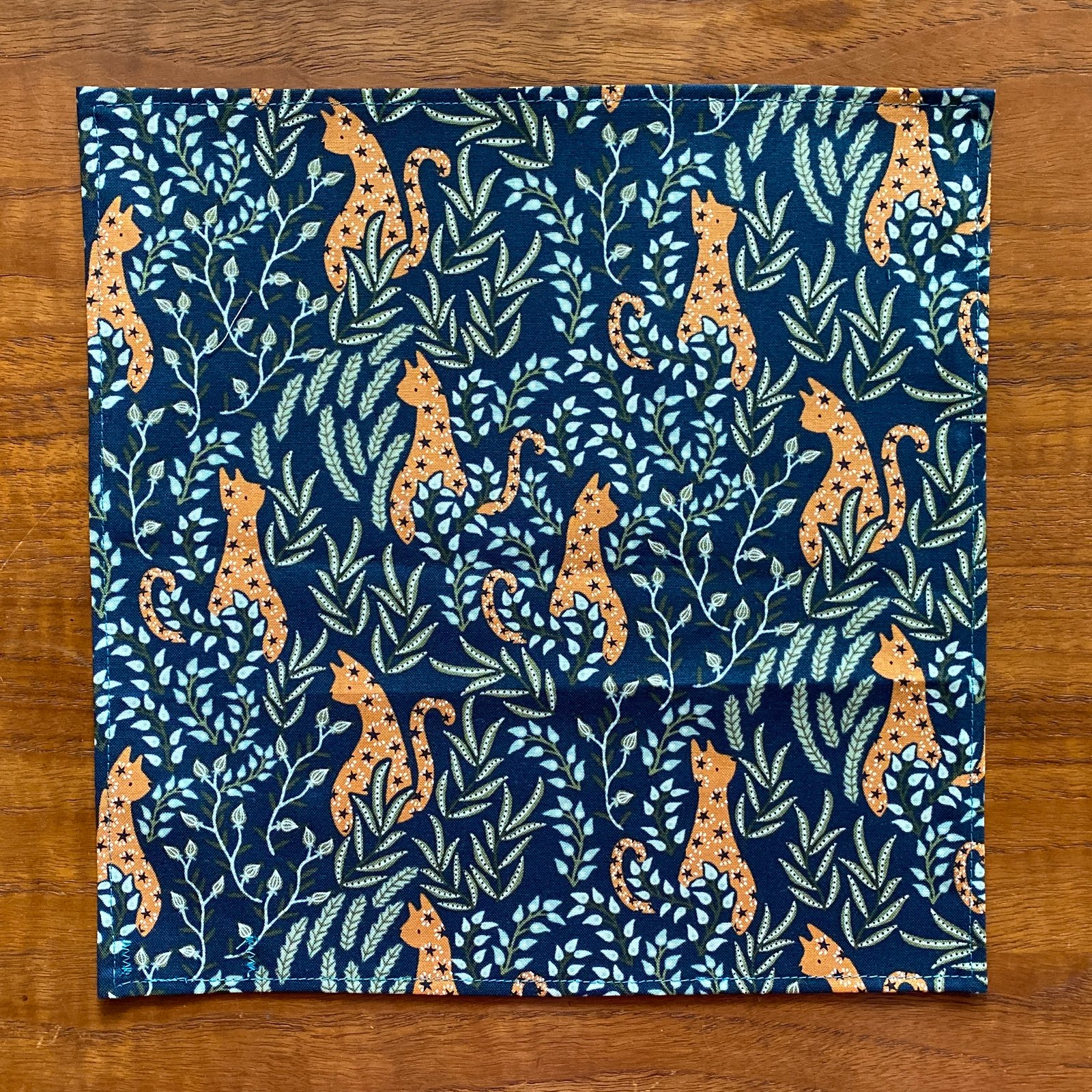 Jungle Cat Pocket Square