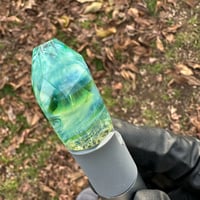 Image 9 of Kyber Crystal3 Opalescent Blue-Green Blend *UV*