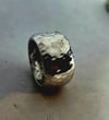 Hammered sterling silver ring