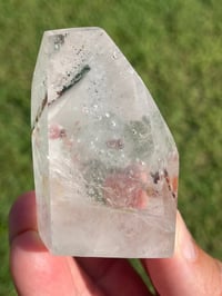 Image 7 of Faceted Garden Quartz Tower #1796