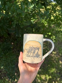 Image 10 of 14.oz Marbled cowboy shade 